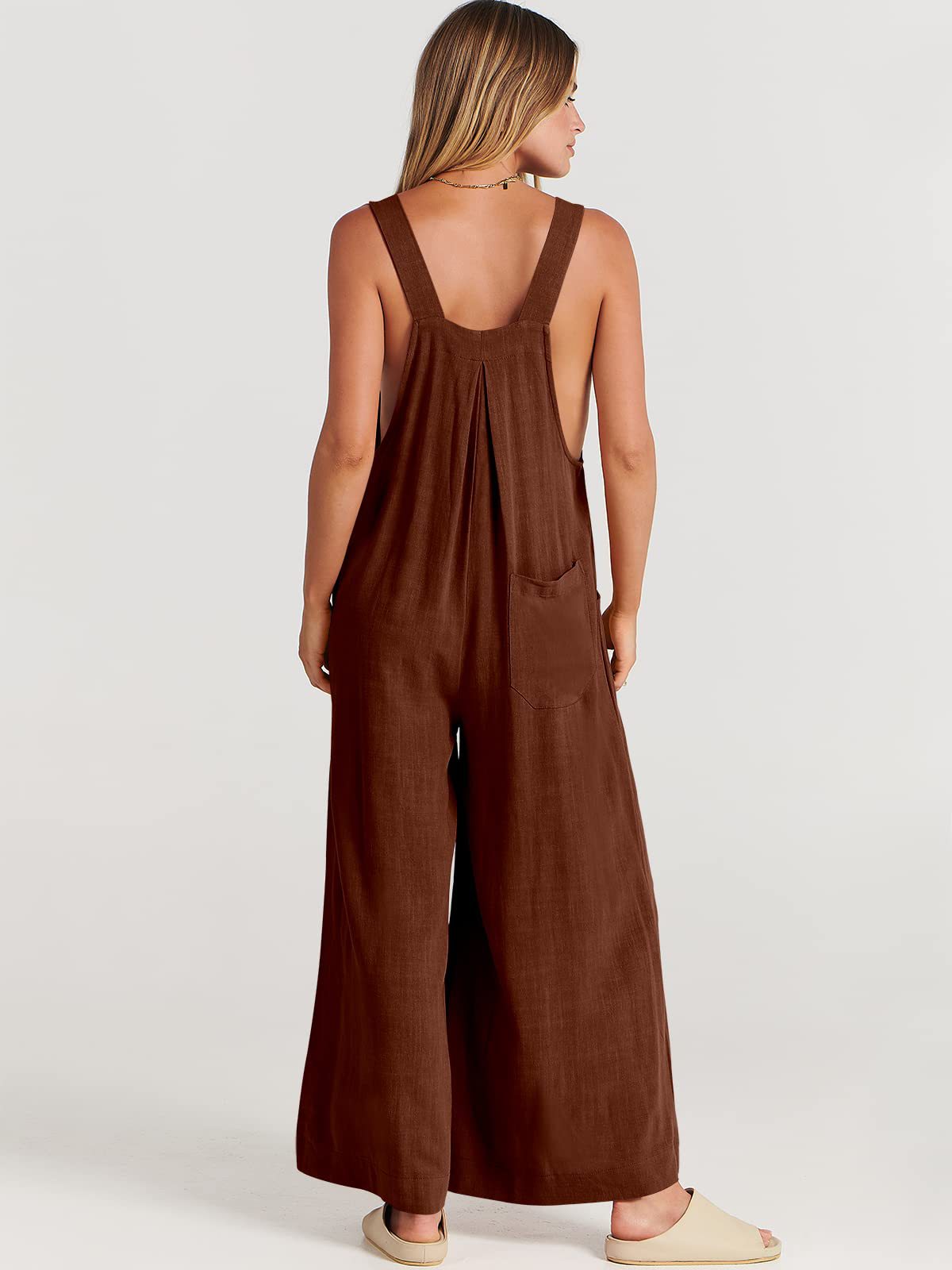 Rosabella Rizzo™️ Sleeveless Jumpsuit with Wide Legs