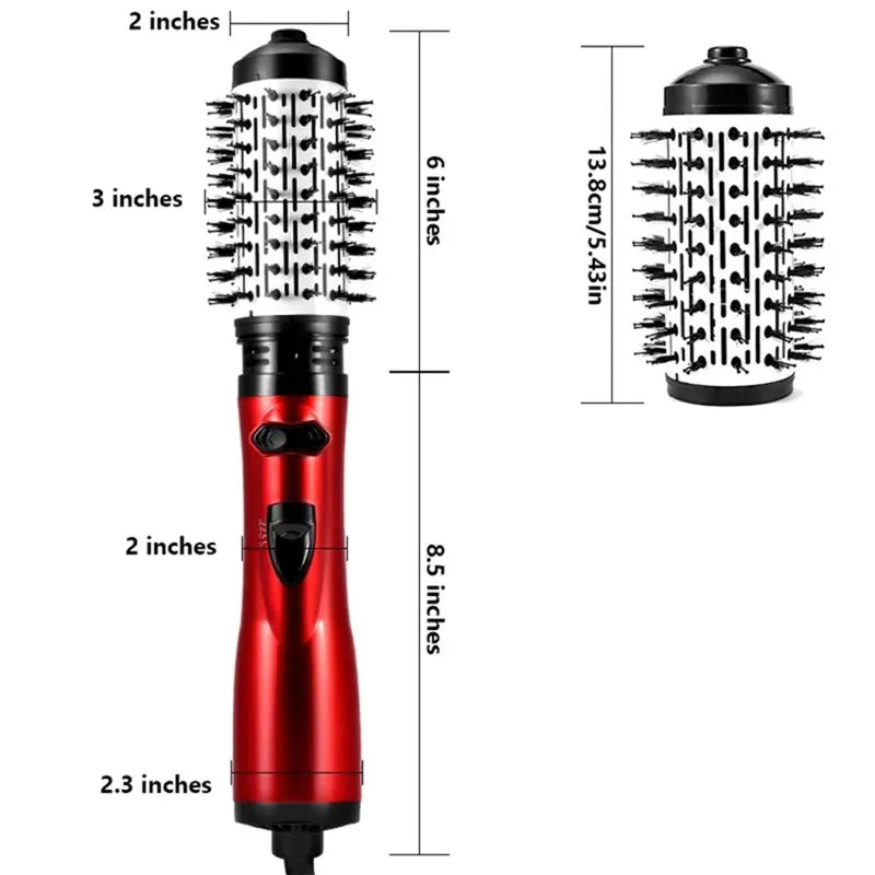 Hair Glam™️ 3 in 1 rotary brush, styler and hair dryer