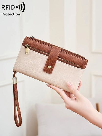 ShieldFold™ Elegant Leather Wallet with Multi-Card Slots