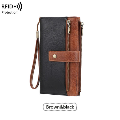 ShieldFold™ Elegant Leather Wallet with Multi-Card Slots
