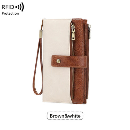 ShieldFold™ Elegant Leather Wallet with Multi-Card Slots