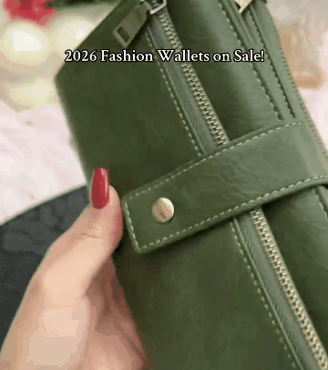 ShieldFold™ Elegant Leather Wallet with Multi-Card Slots