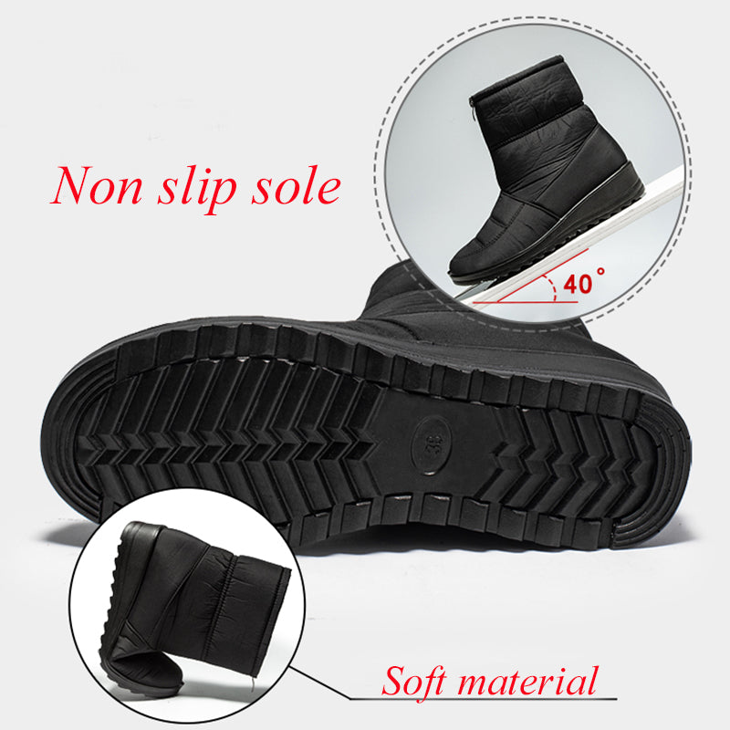 Deox™ Waterproof, non-slip, warm ankle-length snow boots