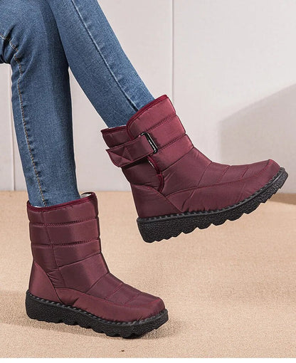 Deox™ Waterproof, non-slip, warm ankle-length snow boots