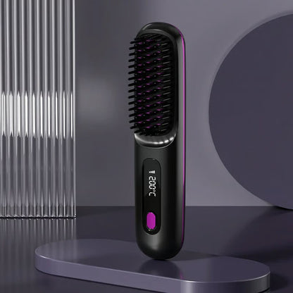 Silkané™ Wireless Ceramic Straightening Comb