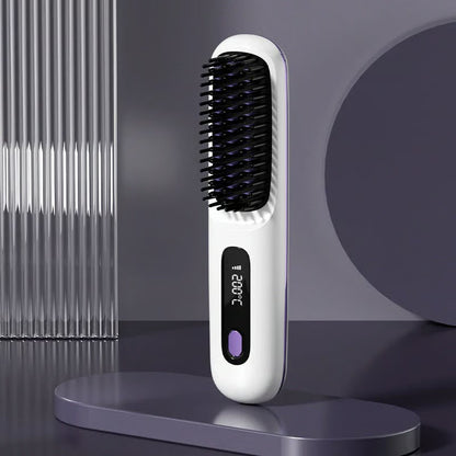 Silkané™ Wireless Ceramic Straightening Comb