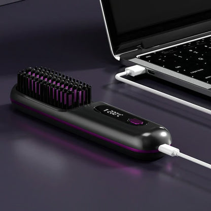 Silkané™ Wireless Ceramic Straightening Comb
