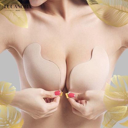 SkinBond™ Seamless, self-adhesive strapless silicone push-up bra