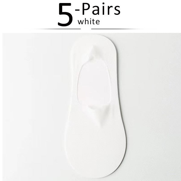 Silk Serene™ Transparent anti-slip socks