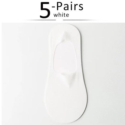 Silk Serene™ Transparent anti-slip socks