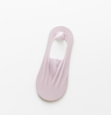 Silk Serene™ Transparent anti-slip socks