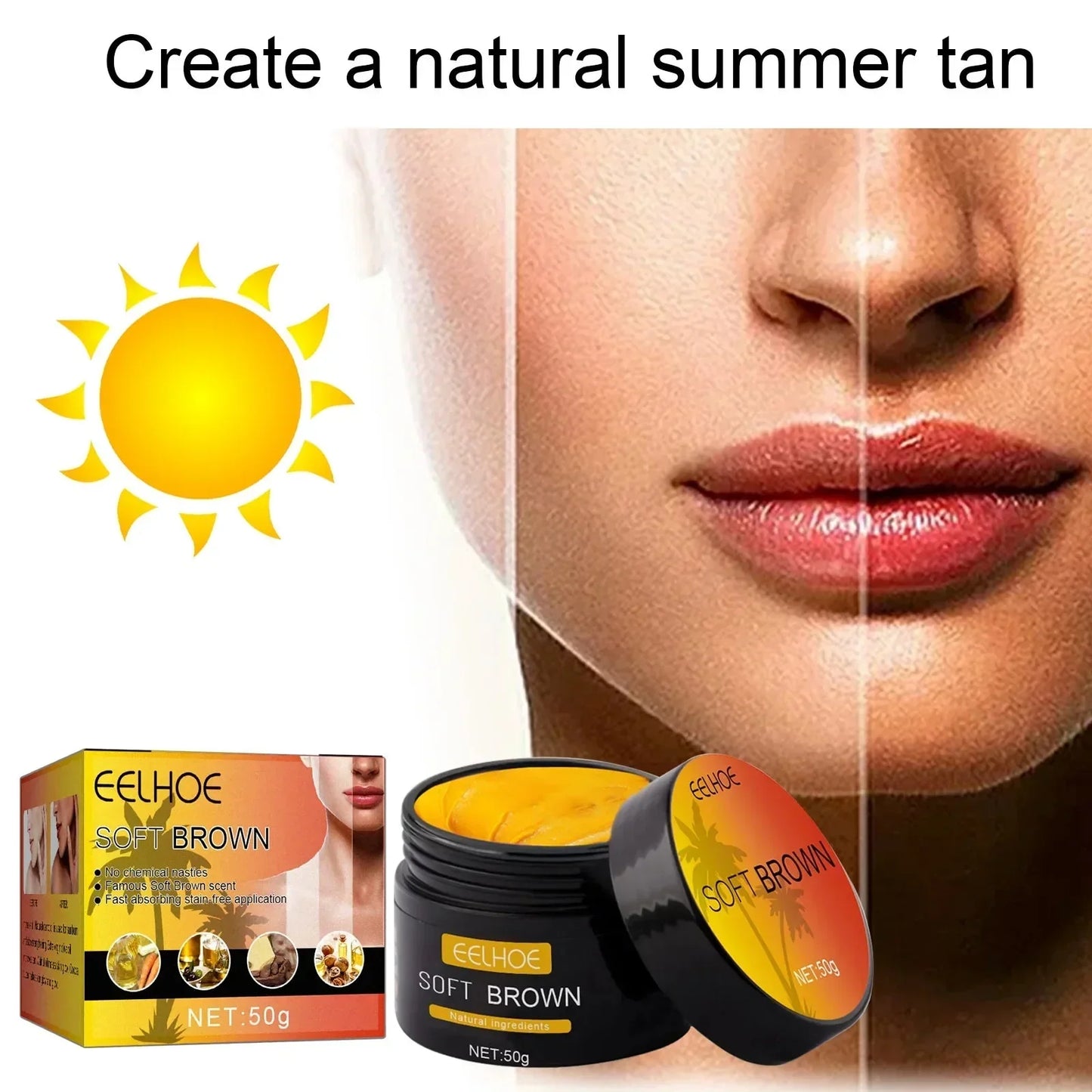 Soft Brown+ Pro™️ Sunscreen gel