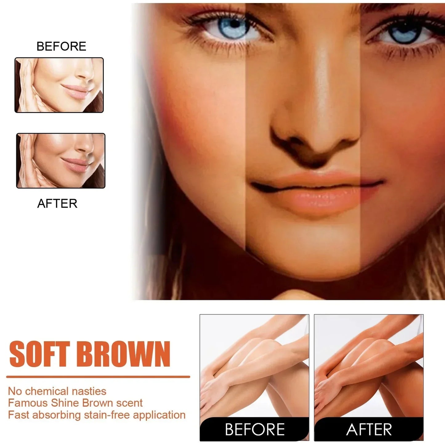 Soft Brown+ Pro™️ Sunscreen gel