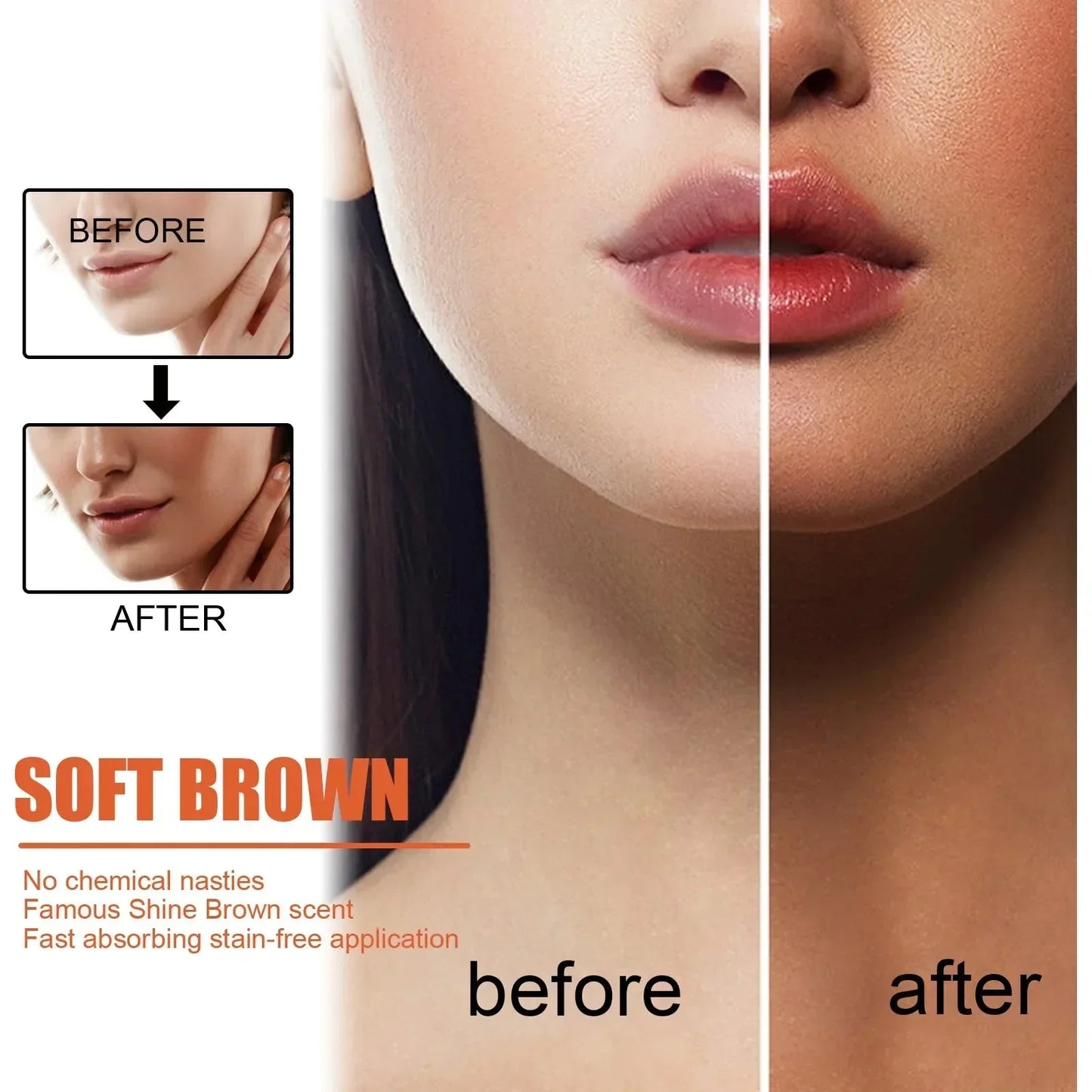Soft Brown+ Pro™️ Sunscreen gel