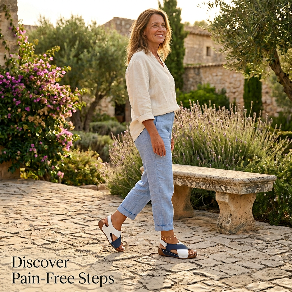 SoleEase Pro+™ Breathable Orthopedic Walking Sandals