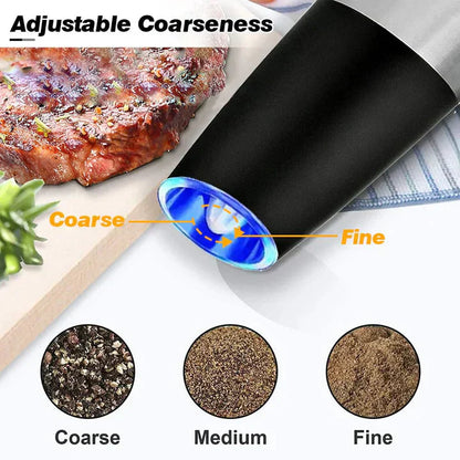 SpiceSage™ Automatic salt and pepper mills