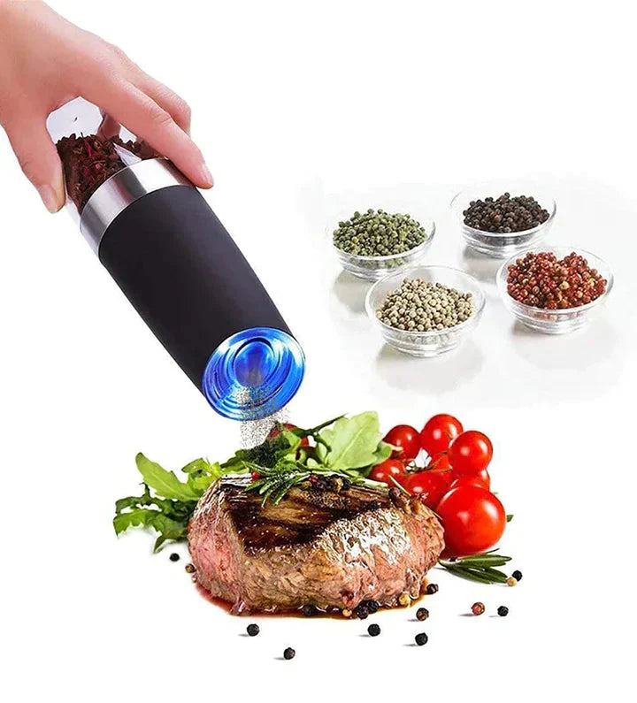 SpiceSage™ Automatic salt and pepper mills