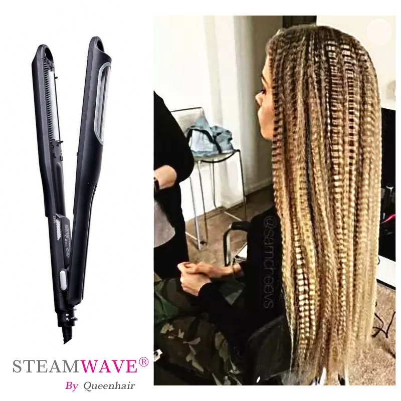 SteamWave™️ Professional hair straightener