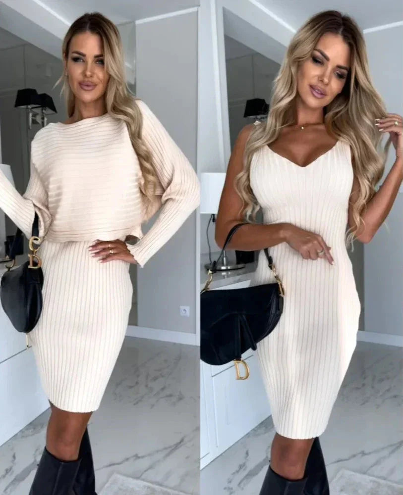 Stella Juliano™ Two-piece dress and sweater set