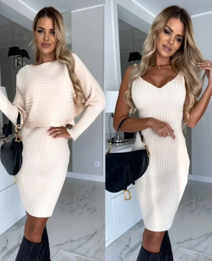Stella Juliano™ Two-piece dress and sweater set