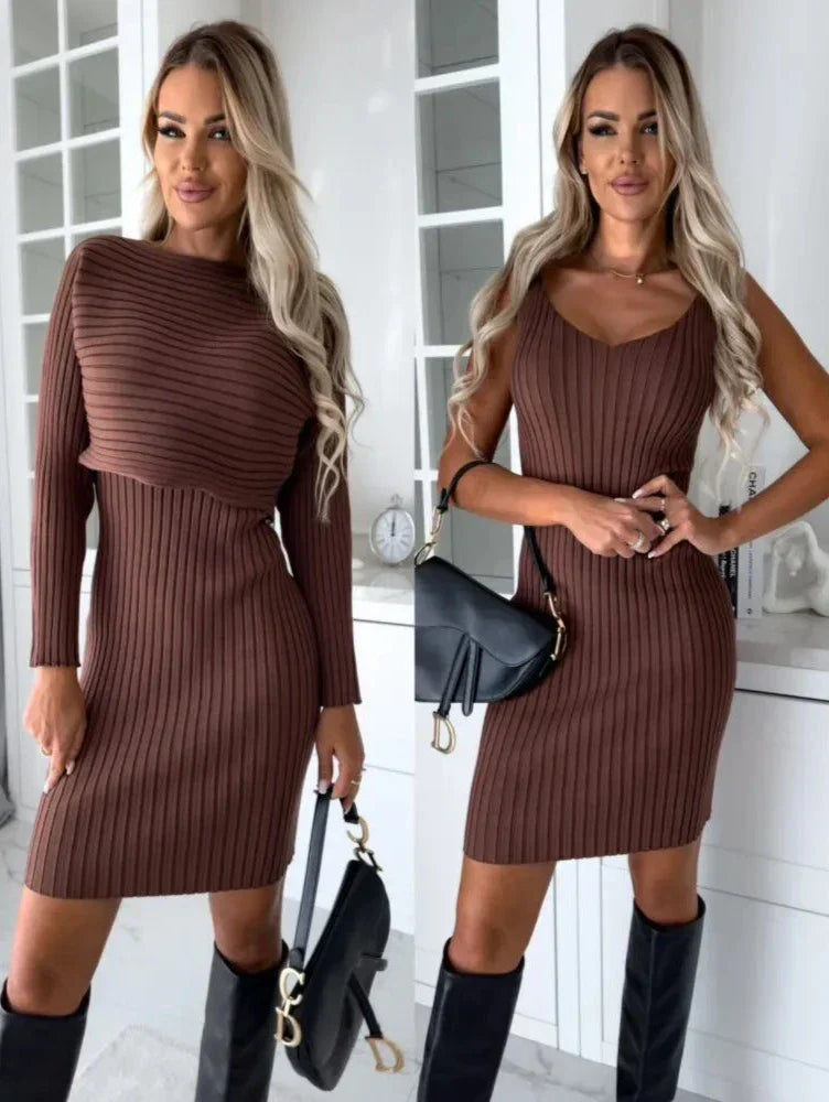 Stella Juliano™ Two-piece dress and sweater set