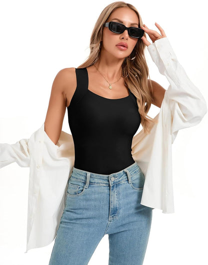 StretchWell™ Shaping Top with Soft Built-In Bra
