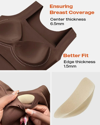 StretchWell™ Shaping Top with Soft Built-In Bra