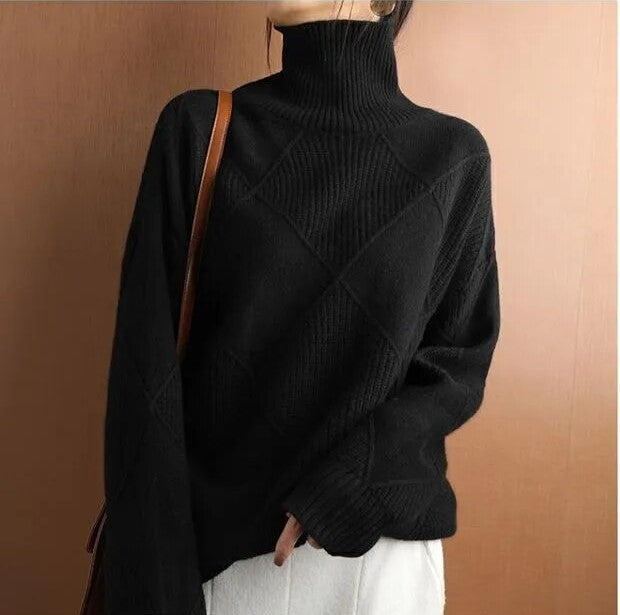 Chiarina™ Plush turtleneck sweater