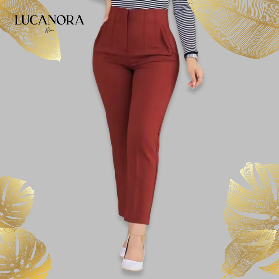 Tea Fava™ Pleat High Waist Pants