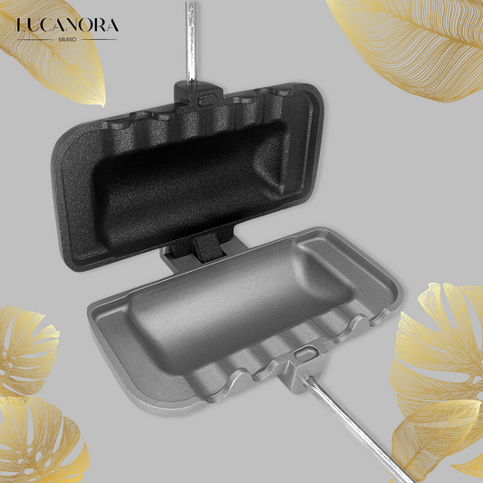 ToastMaster Duo™ Double-sided toast pan with non-stick coating