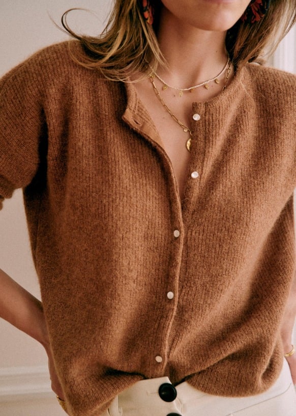 Mireio™️ Super soft button-up sweater