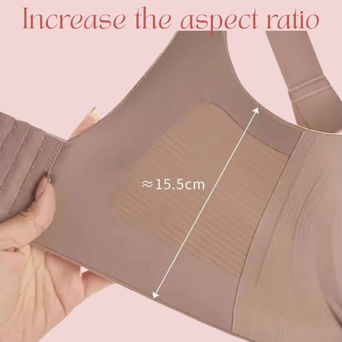 Trasea Colli™ Wire-free Non slip bra