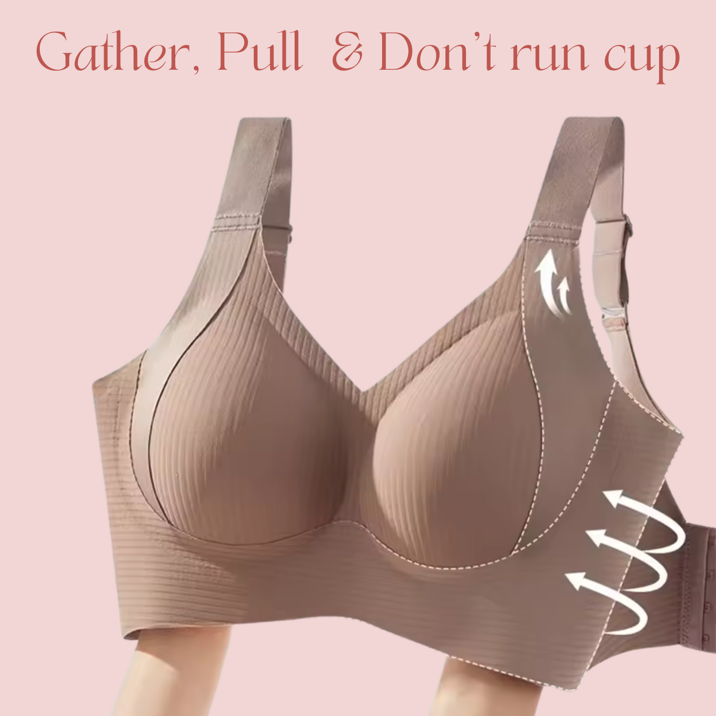 Trasea Colli™ Wire-free Non slip bra