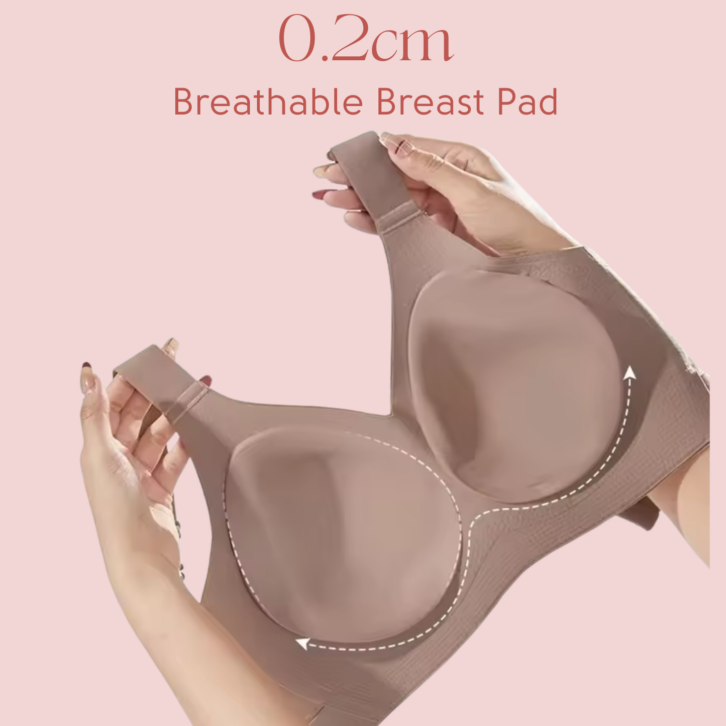 Trasea Colli™ Wire-free Non slip bra