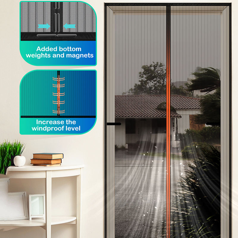 TrioGuard™ Magnetic insect curtain