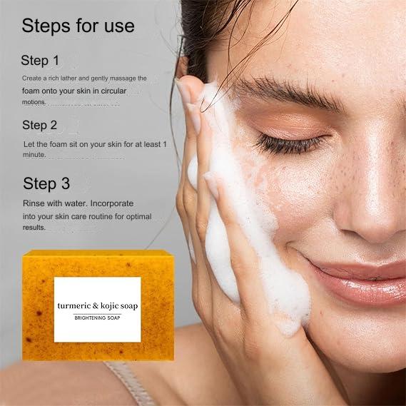 Turmeri Glow™ Soap with kojic acid and turmeric