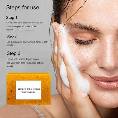 Turmeri Glow™ Soap with kojic acid and turmeric