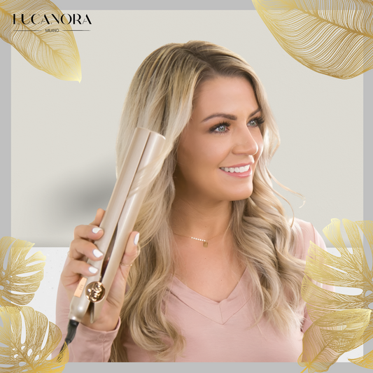 TwistLine™️ 2 in 1 curling iron and hair straightener