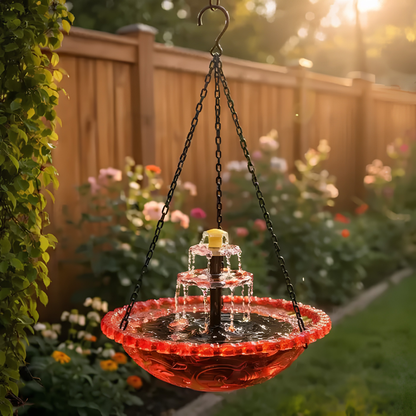 Cascadelle™ Solar Powered Cascading Bird Bath Fountain