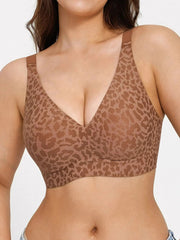 Velourette™ Seamless Deep V Wireless Bralette