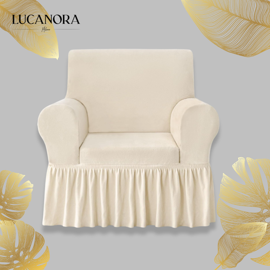 Velvexa™ Armchair Cover Thick Plush