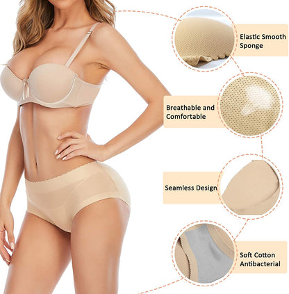 VoluFit™ Seamless panties with padding on the sides