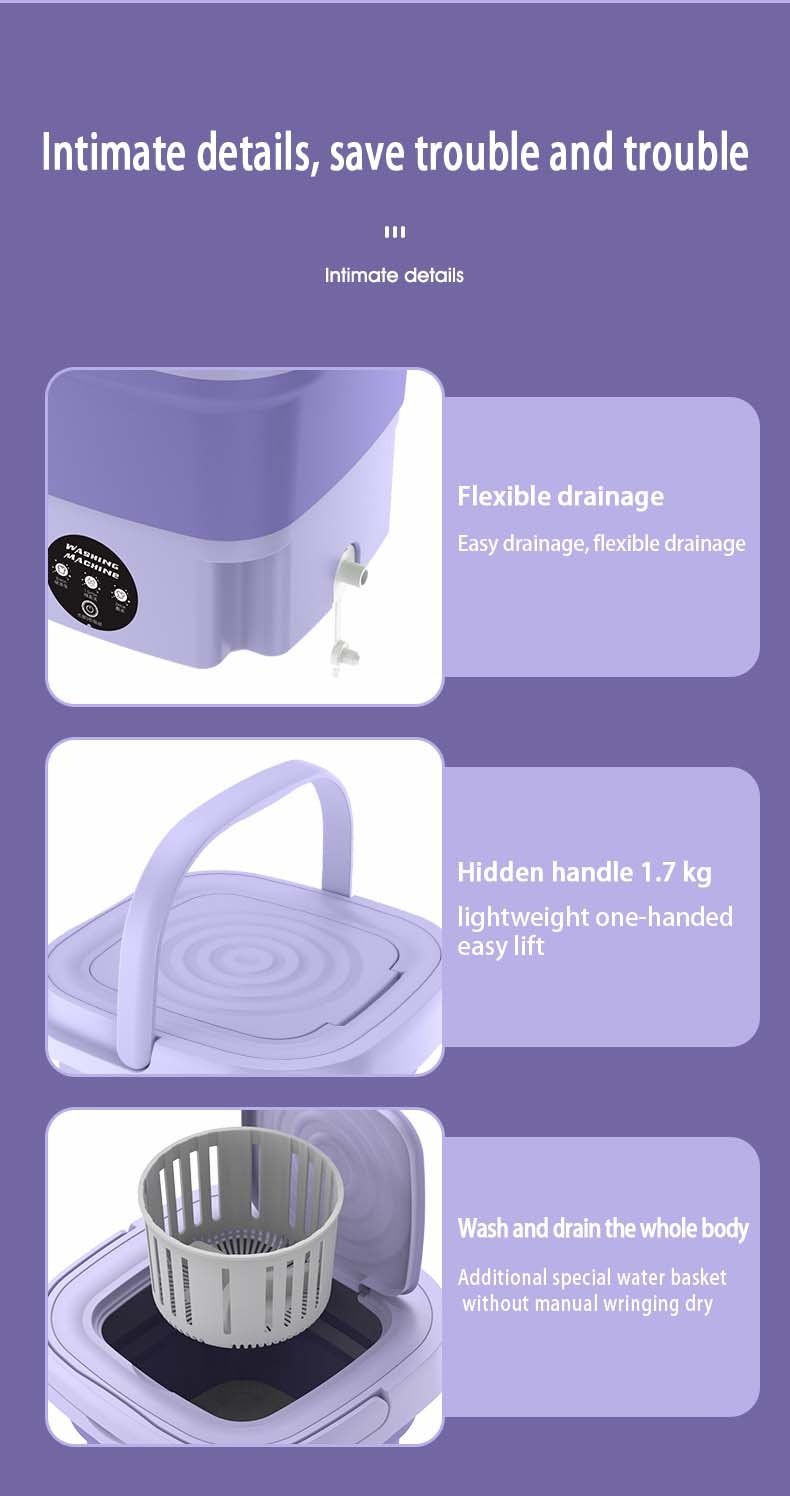 WashMate™ Portable Foldable Washing Machine