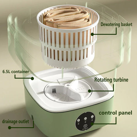 WashMate™ Portable Foldable Washing Machine