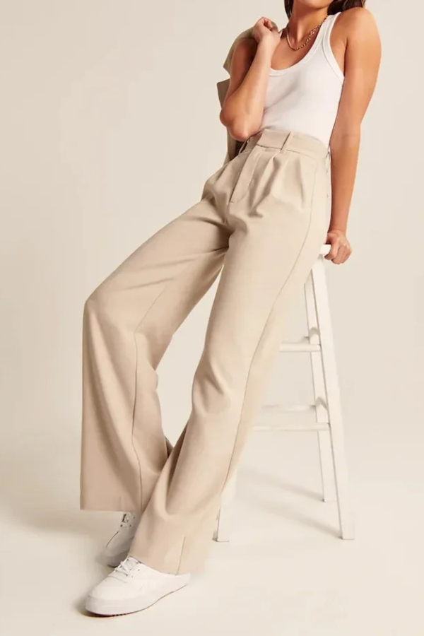 Yessenia™ Wide tailored trousers