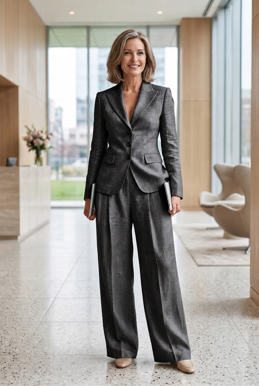 Zaira Bonacolsi™ Comfortable Set for Polished Workdays