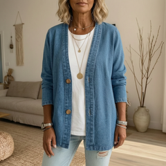 Edvige Bertozzi™ Effortless Layering Denim Jacket