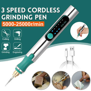 EngraveIt™ Engraving pen + 30 unique engraving bits for FREE