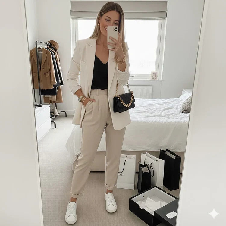 Adriana Alberti™ Coordinated Outfit Set for Effortless Elegance