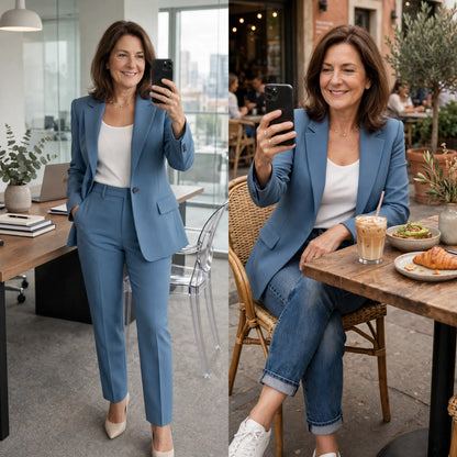 Adriana Alberti™ Coordinated Outfit Set for Effortless Elegance